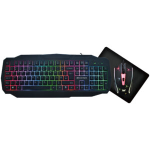 Kit Teclado Mouse Gamer Newvision NW-SE600 Pc Usb Led Rgb